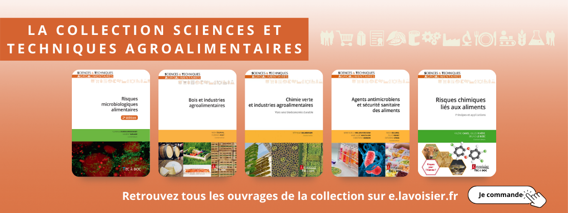 Collection Sciences et techniques agroalimentaires - Découvrez les ouvrages de cette collection Lavoisier Tec et Doc publiée chez JLE au format eBook e book