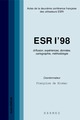 ESRI'98 : diffusion, expériences, données, cartographie, méthodologie De  BLOMAC - HERMES SCIENCE PUBLICATIONS / LAVOISIER