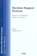 Decision support systems (JDS volume 7 1998) special issue De JELASSI Tawfik - HERMES SCIENCE PUBLICATIONS / LAVOISIER