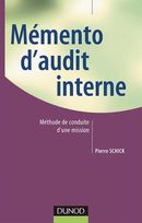 Memento d'audit interne De Pierre Schick - Dunod