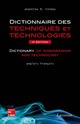 Dictionnaire des techniques et technologies anglais-français (4° Éd.) De FORBES Jeannine R. - TECHNIQUE & DOCUMENTATION