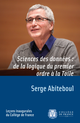 Sciences des données : de la logique du premier ordre à la Toile De Serge Abiteboul - Collège de France