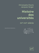 Histoire des universités De Jacques Verger et Christophe Charle - Presses Universitaires de France