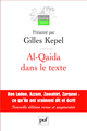 Al-Qaida dans le texte De Gilles Kepel - Presses Universitaires de France