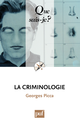 La criminologie De Georges Picca - Que sais-je ?