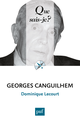 Georges Canguilhem De Dominique Lecourt - Que sais-je ?