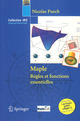 Maple. Règles et fonctions essentielles (collection IRIS) De Nicolas PUECH - Springer
