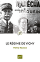 Le régime de Vichy De Henry Rousso - Presses Universitaires de France