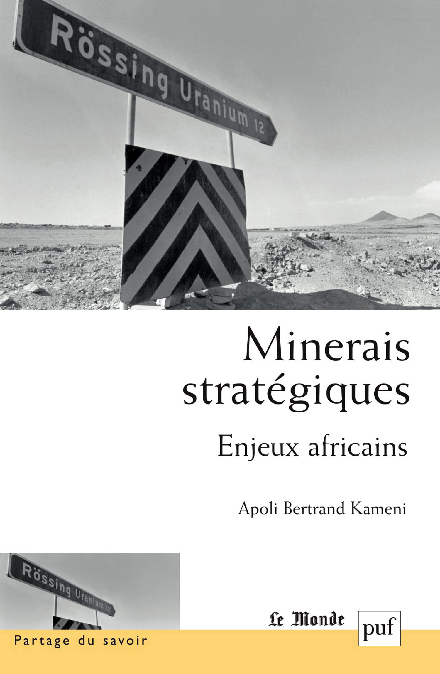 Minerais stratégiques De Apoli Bertrand Kameni - Presses Universitaires de France