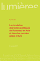La circulation des textes politiques de Rousseau en Asie et dans les mondes arabe et turc  - Presses universitaires de Bordeaux