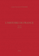 L'Histoire de France De Lancelot Voisin de la Popelinière - Librairie Droz