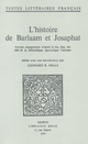 L'histoire de Barlaam et Josaphat De Léonard R. Mills - Librairie Droz