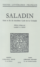 Saladin  - Librairie Droz