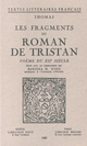 Les Fragments du roman de Tristan De  Thomas - Librairie Droz