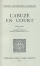 L'Abuzé en Court  - Librairie Droz