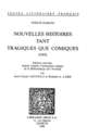 Nouvelles histoires tant tragiques que comiques (1585) De Vérité Habanc - Librairie Droz