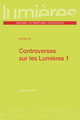 Controverses sur les Lumières 1  - Presses universitaires de Bordeaux