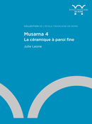 Musarna 4 De Julie Leone - Publications de l’École française de Rome