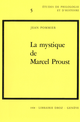 La Mystique de Marcel Proust De Jean Pommier - Librairie Droz
