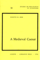 A Medieval Caesar De Jeanette M. A. Beer - Librairie Droz