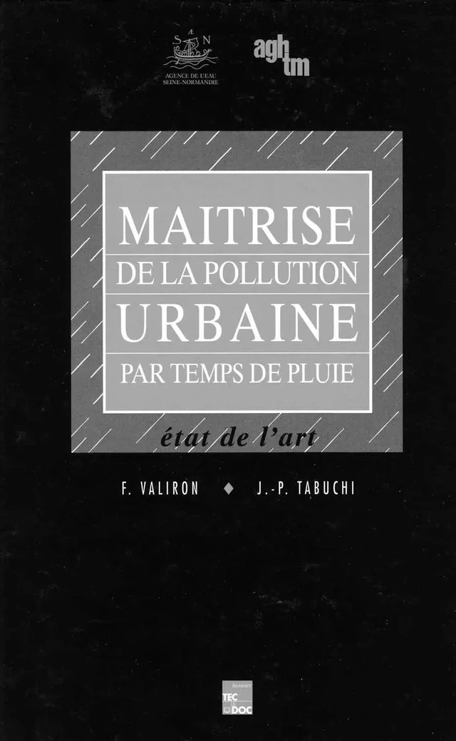 Maitrise de la pollution urbaine par temps de pluie. Etat de l'art - F. Valiron, J.-P. Tabuchi - Tec & Doc