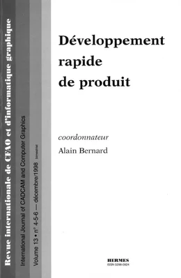 Développement rapide de produit ( N° spécial de la revue CFAO & d'informatique graphique 1998, volume 13, numéro 4-5-6)