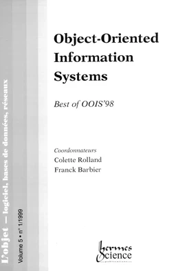 Object-oriented information systems best of OOIS 98 (L'objet logiciels, bases de données, réseaux volume 5 n°1)