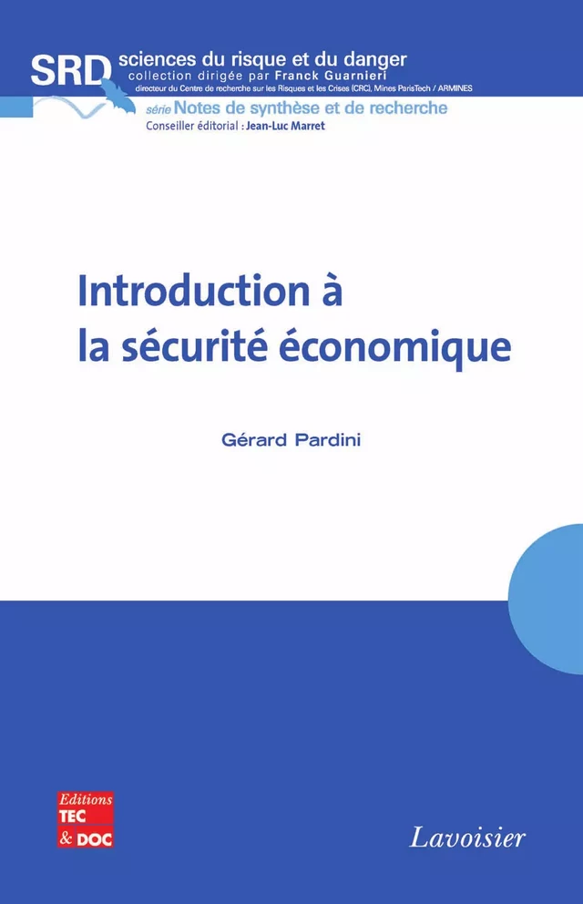 Introduction à la sécurité économique - Gérard Pardini - Tec & Doc