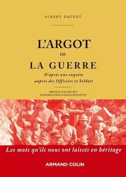 L'argot de la guerre