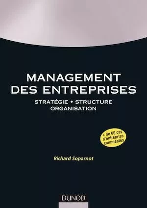 Management des entreprises - Richard SOPARNOT - Dunod