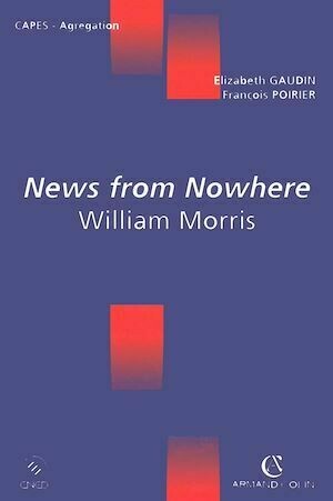 News from Nowhere - Elizabeth Gaudin, François Poirier - Armand Colin