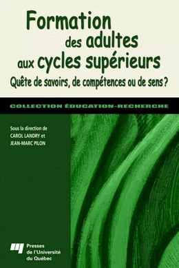 Formation des adultes aux cycles supérieurs