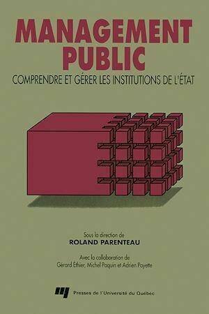 Management public - Roland Parenteau - Presses de l'Université du Québec