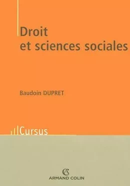 Droit et sciences sociales