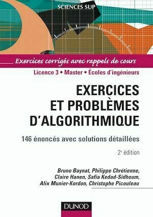 Exercices et problèmes d'algorithmique - 3e éd. - Collectif Collectif - Dunod