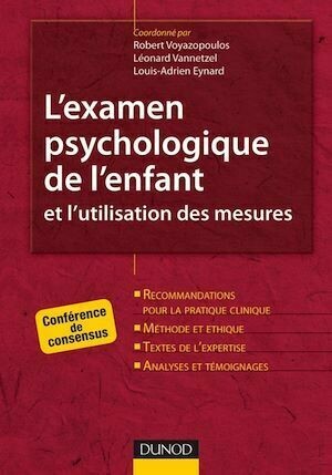 L'examen psychologique de l'enfant et l'utilisation des mesures - FFPP FFPP (Fédération française des psychologues et de psychologie) - Dunod