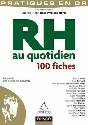 RH au quotidien - Charles-Henri Besseyre Des Horts - Dunod