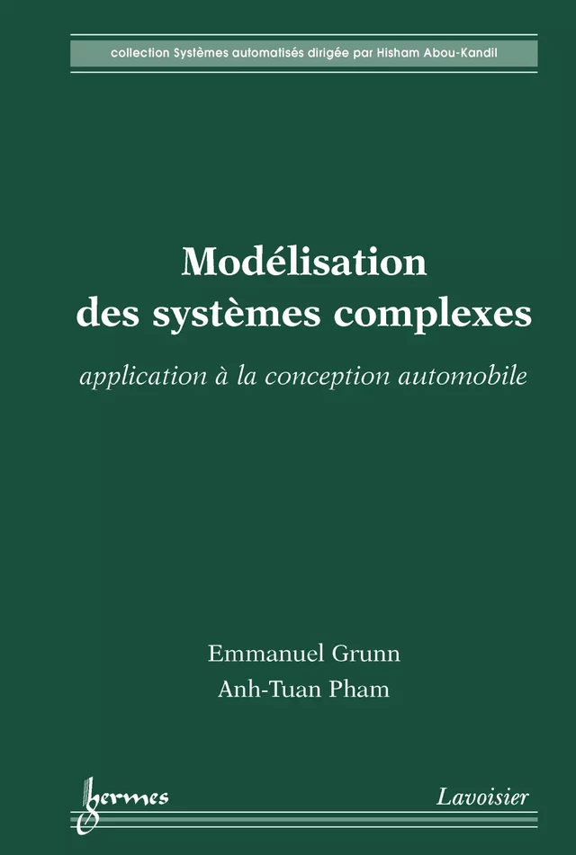 Modélisation des systèmes complexes - Emmanuel GRUNN, Anh-Tuan PHAM - Hermès Science