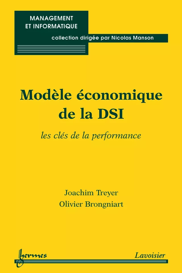 Modèle économique de la DSI - Joachim TREYER, Olivier BRONGNIART - Hermès Science