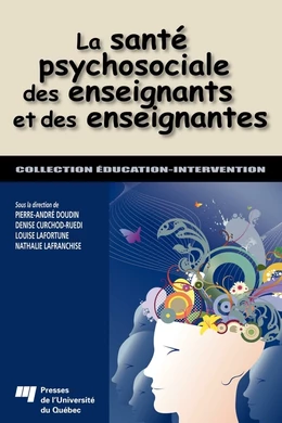 La santé psychosociale des enseignants et des enseignantes