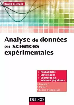 Analyse de données en sciences expérimentales