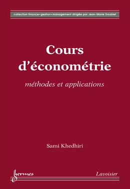 Cours d'économétrie : méthodes et applications