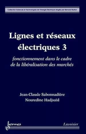 Lignes et réseaux électriques 3 - Jean-Claude Sabonnadière, Nouredine Hadjsaïd - Hermès Science