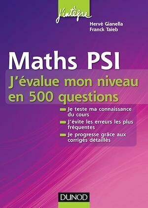 Maths PSI - Hervé Gianella, Franck Taieb - Dunod