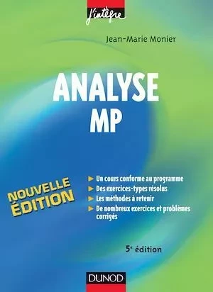 Analyse MP - Jean-Marie Monier - Dunod
