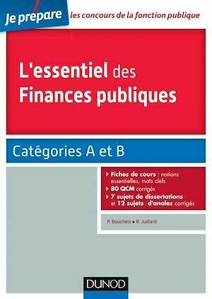 L'essentiel des finances publiques - Philippe Boucheix - Dunod