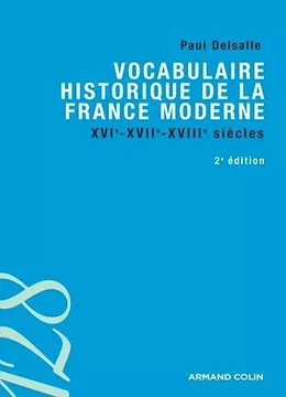 Vocabulaire historique de la France moderne