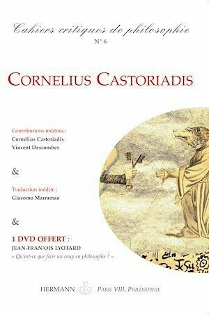 Cahiers critiques de Philosophie, n°6 - Cornelius Castoriadis - Bruno Cany - Hermann