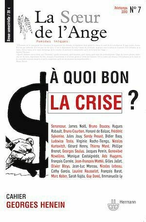 La Sœur de l'Ange n°7 : À quoi bon la crise ? - Michel Host, Jean-Luc Moreau - Hermann