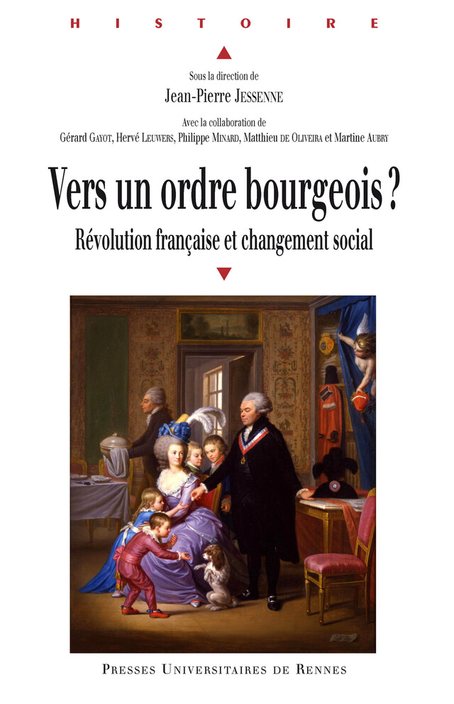 Vers un ordre bourgeois ? -  - Presses universitaires de Rennes
